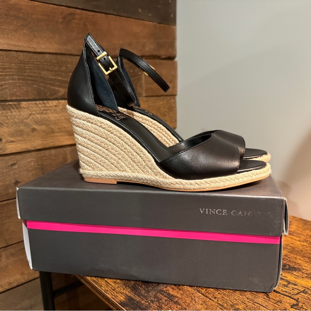NEW IN BOX Vince Camuto Felyn Espadrille Wedge Sandal